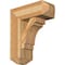 Ekena Millwork Merced Craftsman Rough Sawn Bracket w/ Offset Brace, Western Red Cedar, 8"W x 20"D x 24"H BKT0806X20X24MRC04RWR - alternate 1